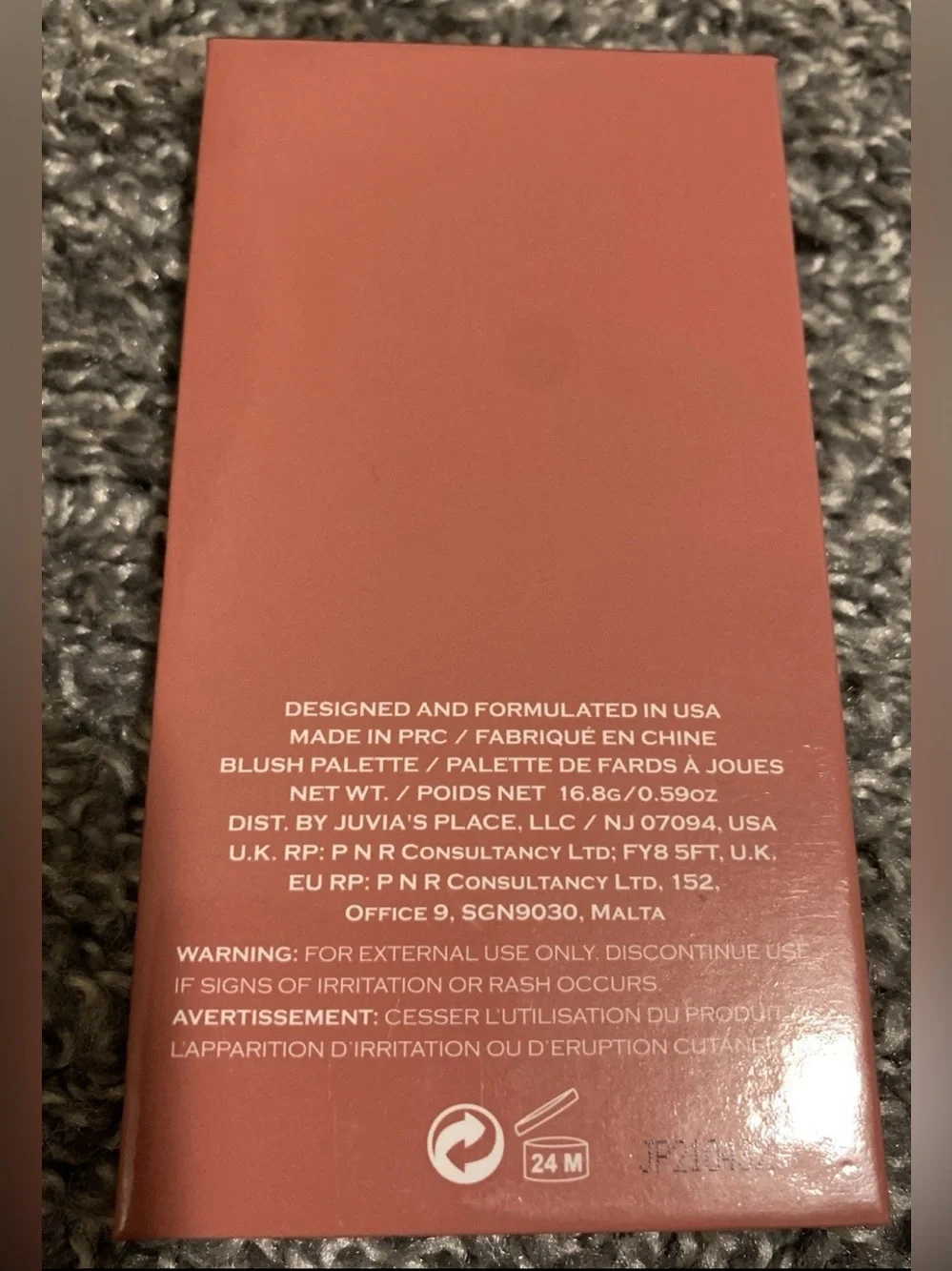 Juvia's Place Blushed Rouge Volume I